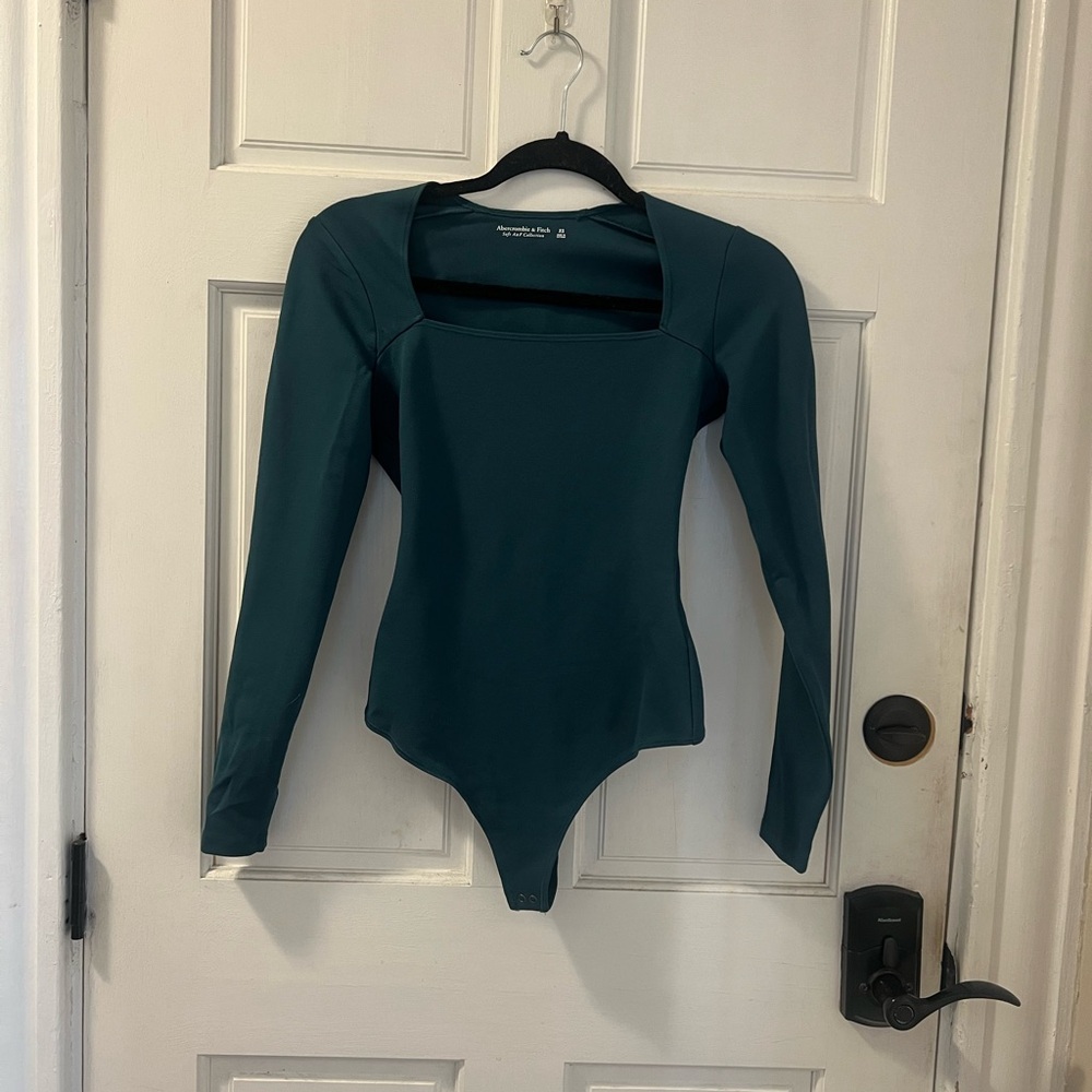 Abercrombie Green Bodysuit